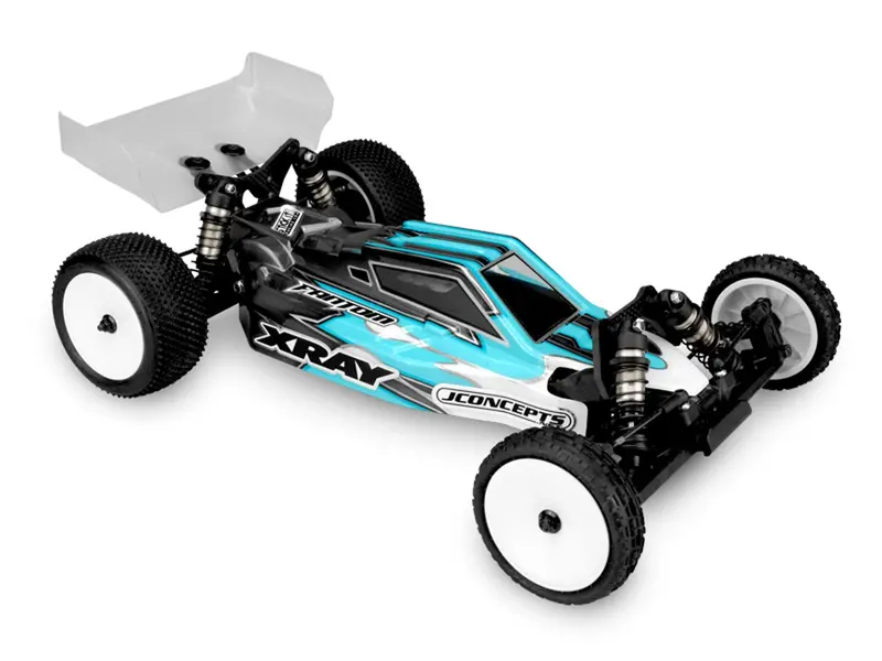 Jconcepts F2 Xb2 1/10 Buggy Body & Aero Wing, Clear, 0323 1