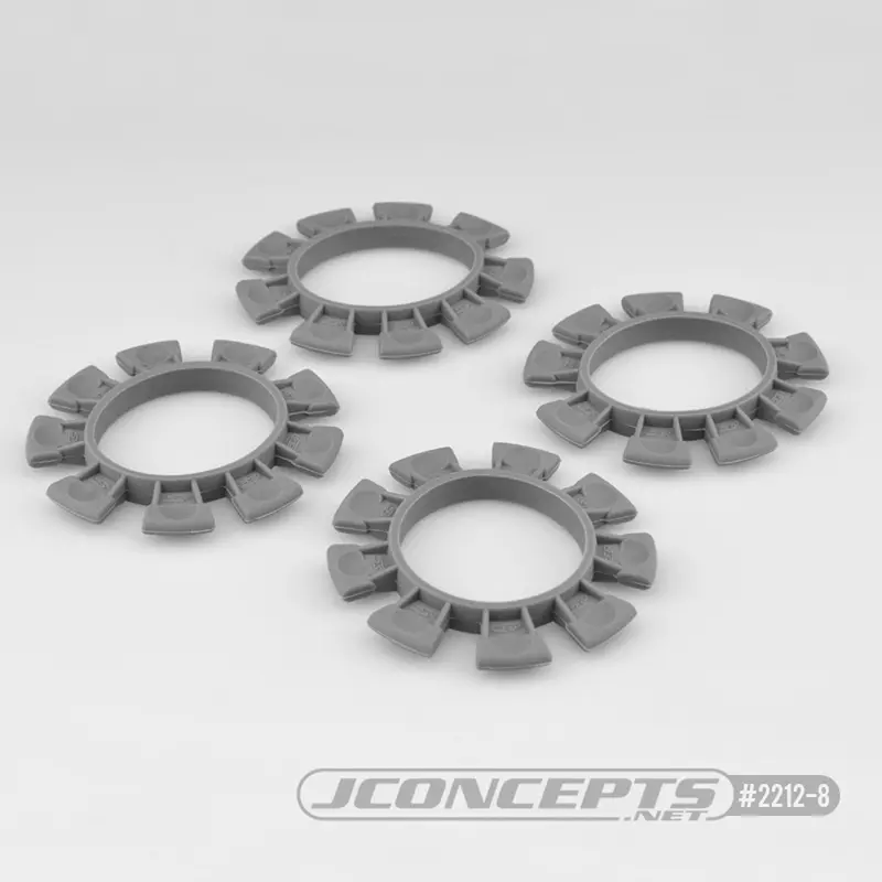 Jconcepts Satellite Tire Gluing Rubber Bands, Gray, 2212-8 1