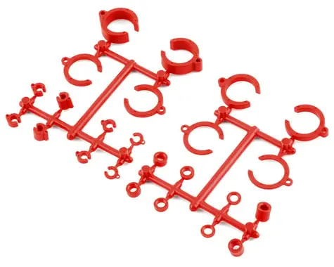 Jconcepts Traxxas Big Bore Shock Limiter Kit (Red) (24) (Rm2 Edition) Jco-8137 1