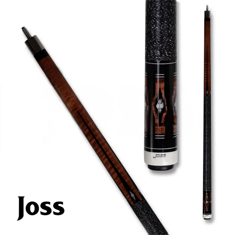 Joss Pool Cue Jos204 Wrap Brown And Black 13Mm 19Oz 1
