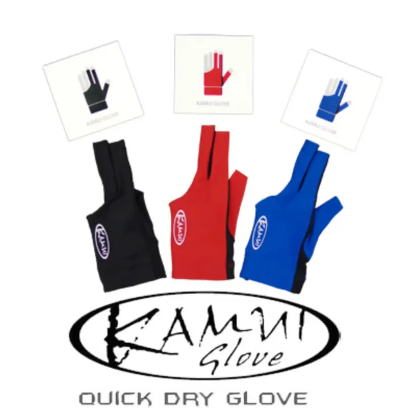 Kamui Quick Dry Glove - Red Blue Black 1