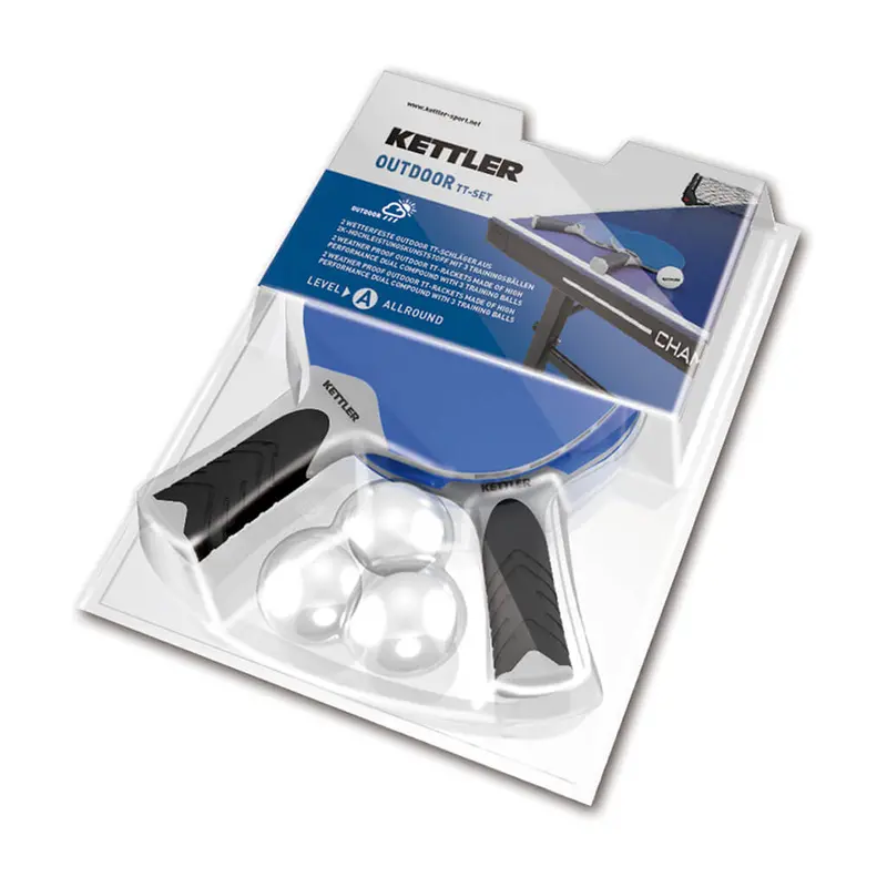 Kettler Halo 5.0 Outdoor Ping Pong Rackets 1