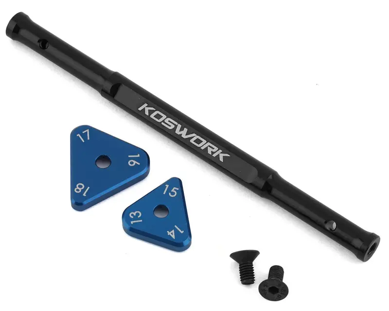 Koswork Aluminum 1/10 Buggy Ride Height Gauge Set (13-15Mm & 16-18Mm), Kos13300-1316 1