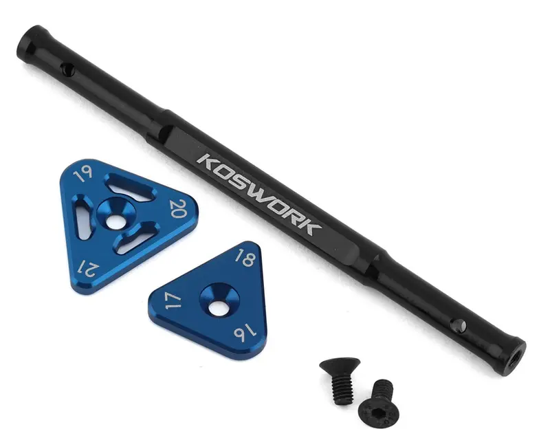 Koswork Aluminum 1/10 Buggy Ride Height Gauge Set (16-18Mm & 19-21Mm), Kos13300-1619 1