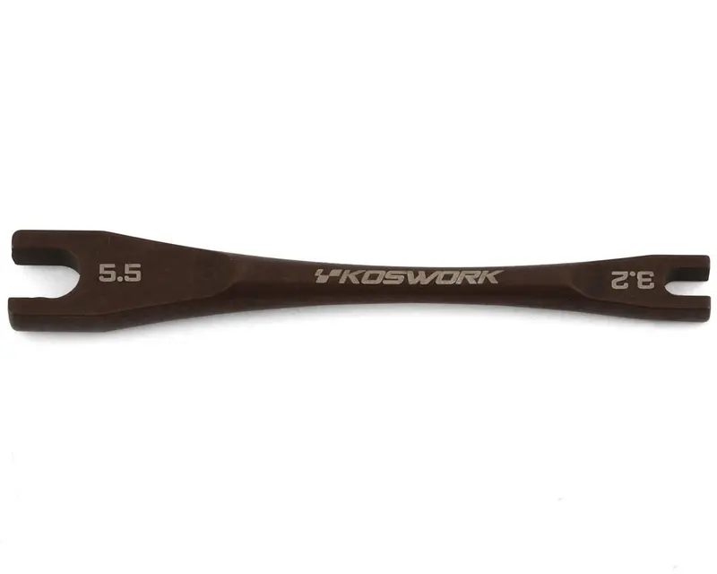 Koswork Steel Turnbuckle Wrench (3.2Mm & 5.5Mm) (Team Associated & 3Mm Nut), Kos13235 1