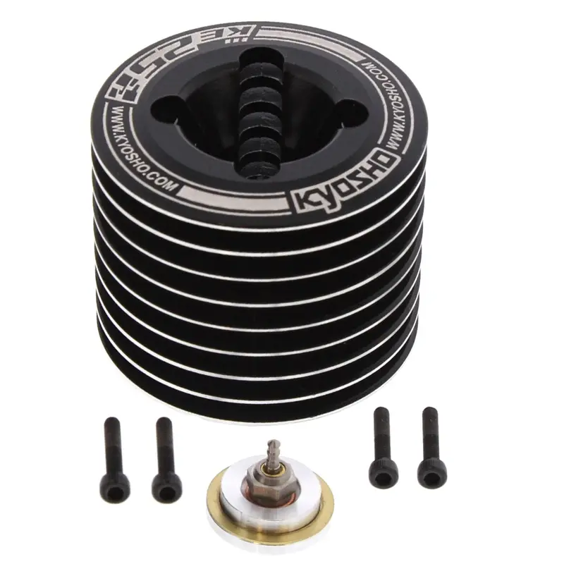 Kyosho 1/8 Inferno Gt2 Rs Cooling Head & Glow Plug 1