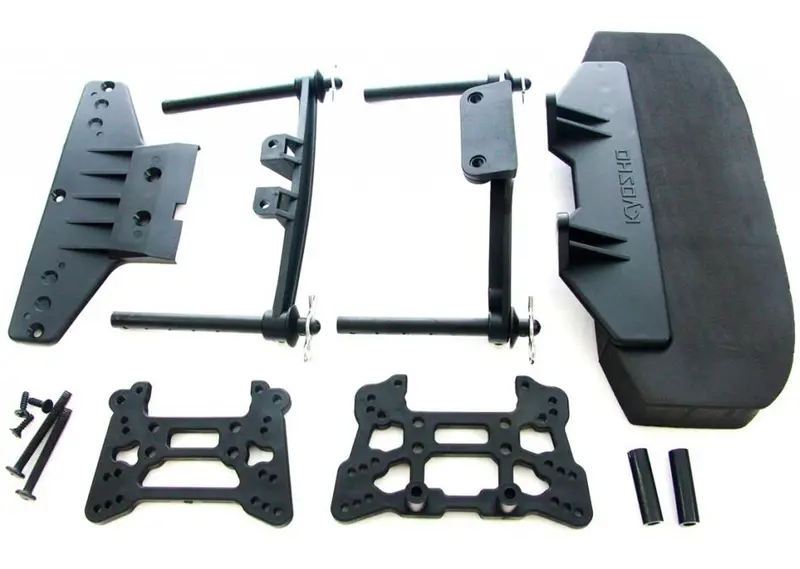 Kyosho 1/8 Inferno Gt2 Rs Front Bumper, Shock Towers & Body Posts 1