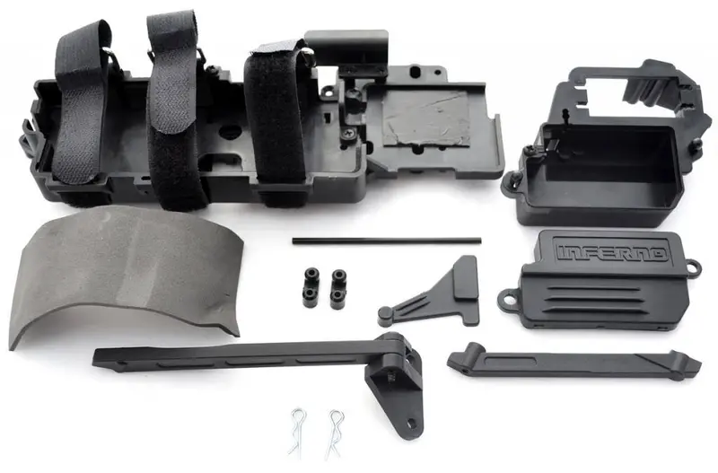 Kyosho 1/8 Inferno Gt2 Ve Rs Battery & Receiver Trays 1