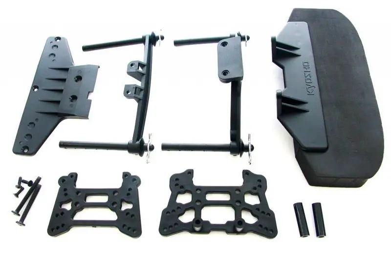 Kyosho 1/8 Inferno Gt2 Ve Rs Front Bumper, Shock Towers & Body Posts 1