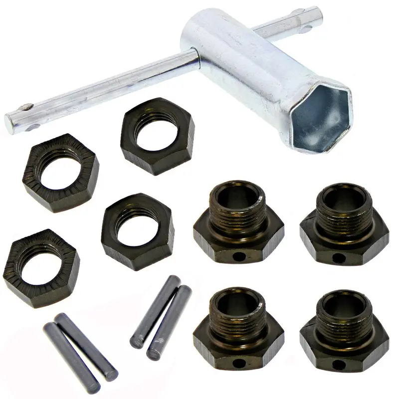 Kyosho 1/8 Inferno Gt2 Ve Rs Wheel Hubs & Nuts 1