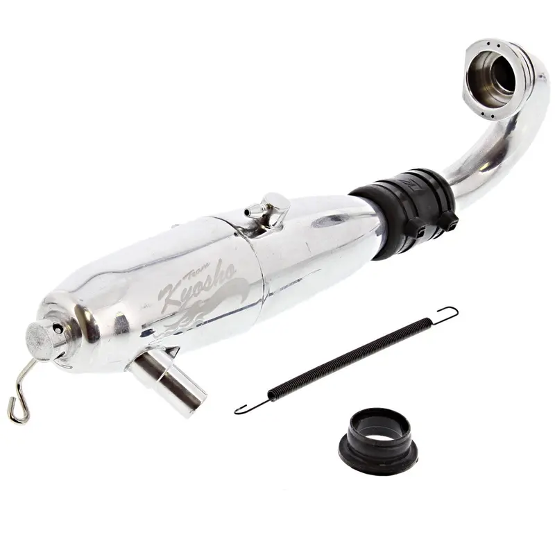 Kyosho 1/8 Mad Crusher Rs Polished Muffler & Header 1
