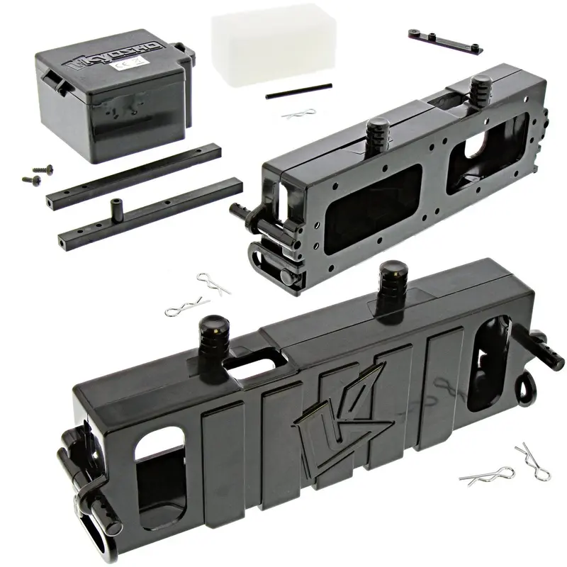 Kyosho 1/8 Mad Crusher Ve Rs Battery Holders & Receiver Box 1