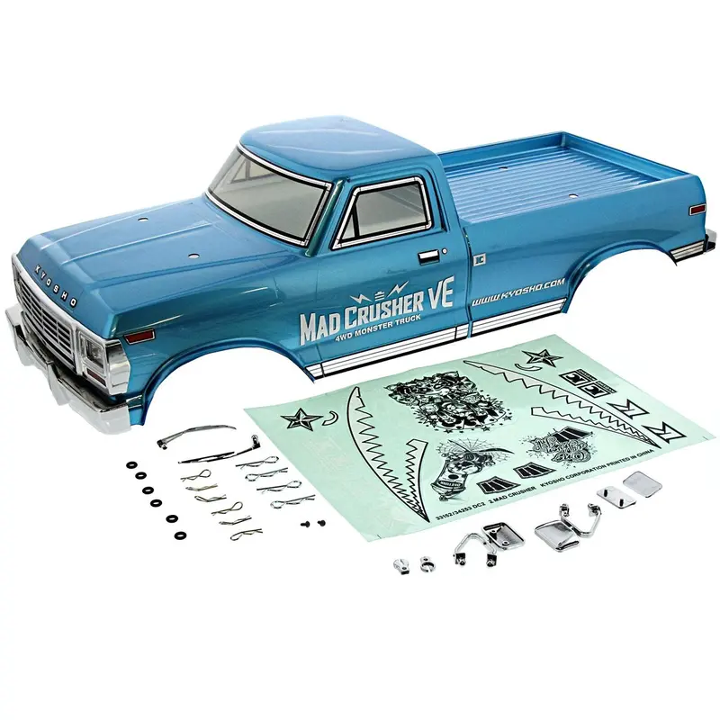 Kyosho 1/8 Mad Crusher Ve Rs Blue Body, Trim & Decals 1