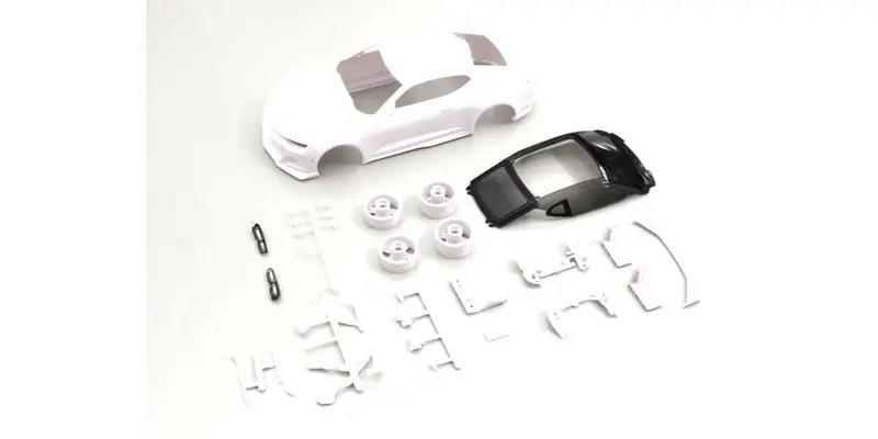 Kyosho Chevrolet Camaro Zl1 White Bodyset W/Wheel 1