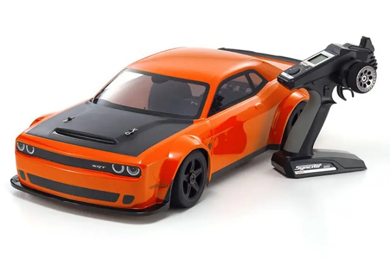 Kyosho Inferno Gt2 1/8 Dodge Challenger Demon Rtr, Mango, 33018 1