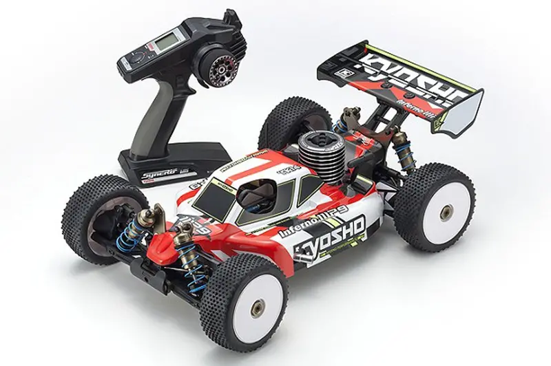 Kyosho Inferno Mp9 Tki4 Rs 1/8 4Wd Nitro Buggy Rtr, 33014T1b 1