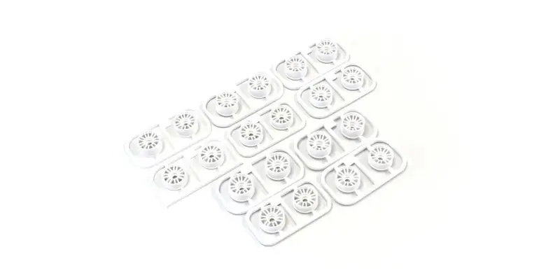 Kyosho Multi Offset Wheel Setii (White/Rays Re30) 1