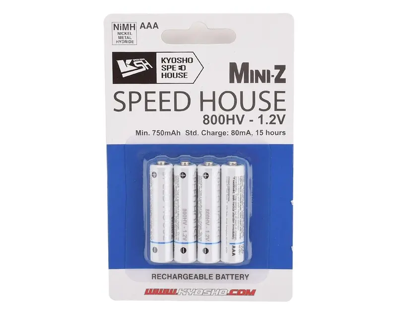Kyosho Speed House 800 Aaa Ni-Mh 4Pcs 1
