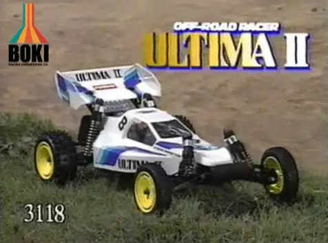 Kyosho Ultima Ii Body / Wing - Vintage Kyosho Aftermarket Body Kit, Bkr0110 1