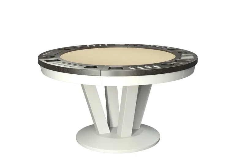 La Condo Duo Round Game Table 1