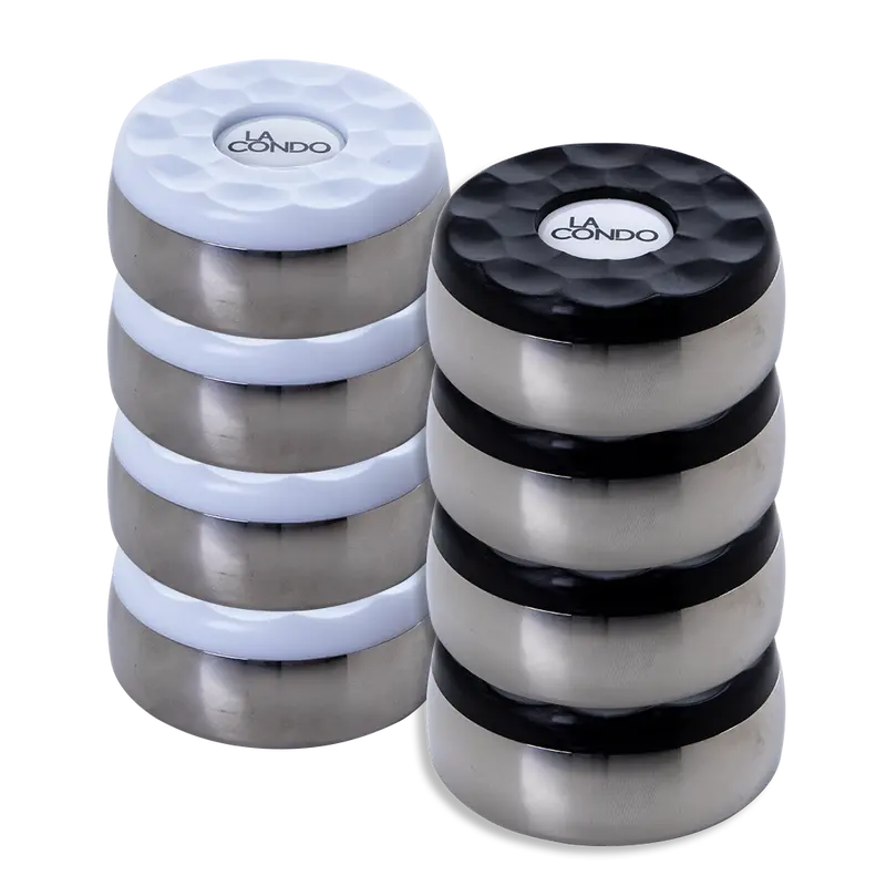 La Condo Shuffleboard Stainless Steel Rocks 1