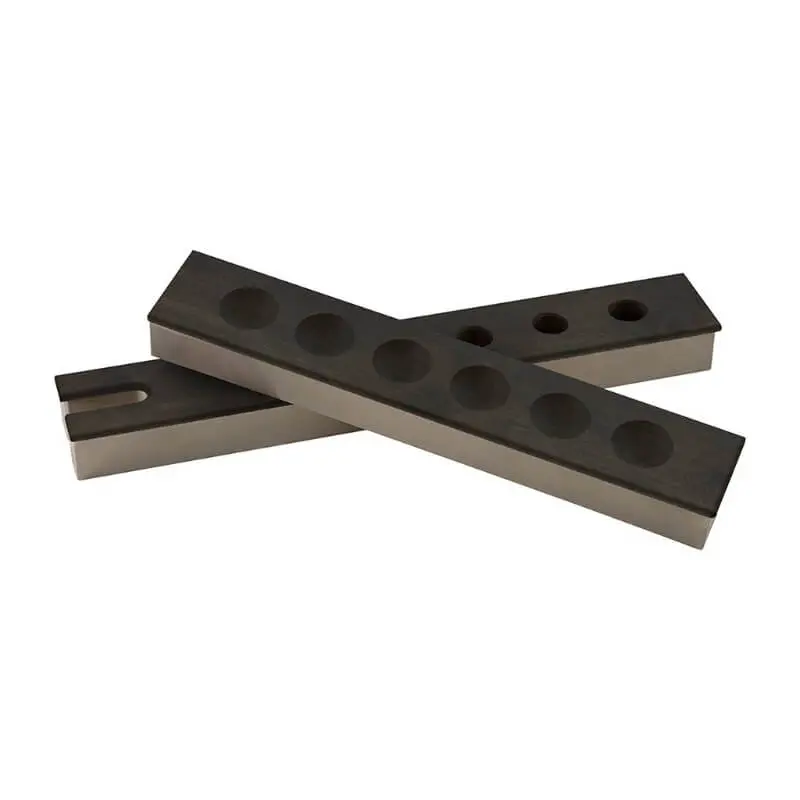 La Condo Stainless Cue Rack With Bridge - White Birch 1