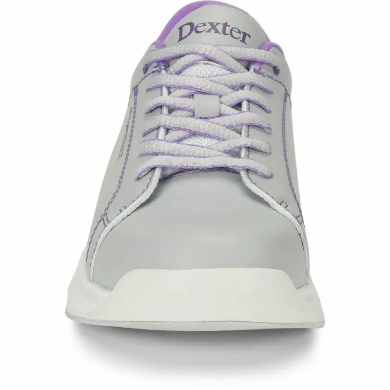 Ladies Bowling Shoes Raquel V Grey And Purple 5