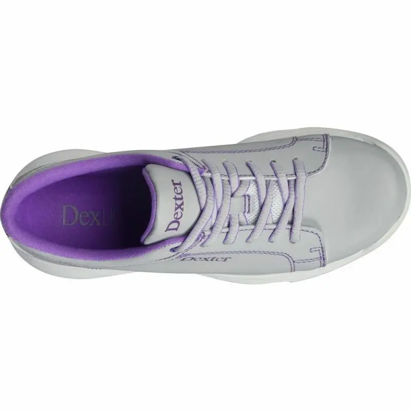 Ladies Bowling Shoes Raquel V Grey And Purple 7