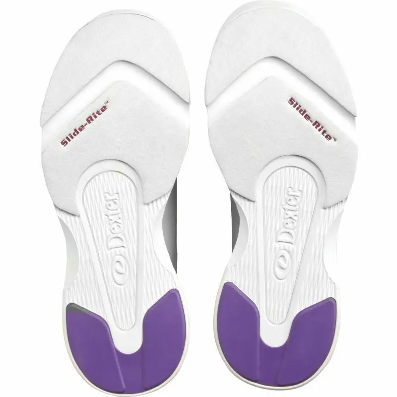 Ladies Bowling Shoes Raquel V Grey And Purple 8