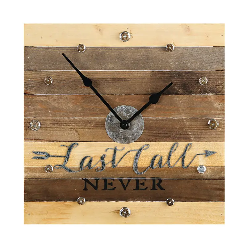 Last Call Never Clock 1