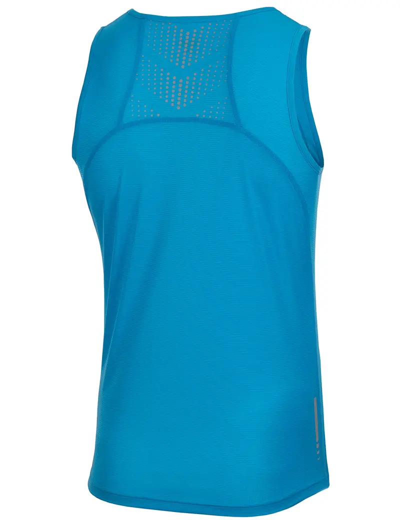 Laufshirt Ärmellos Tank-Top Comfort Line Blau Setprodukt 3