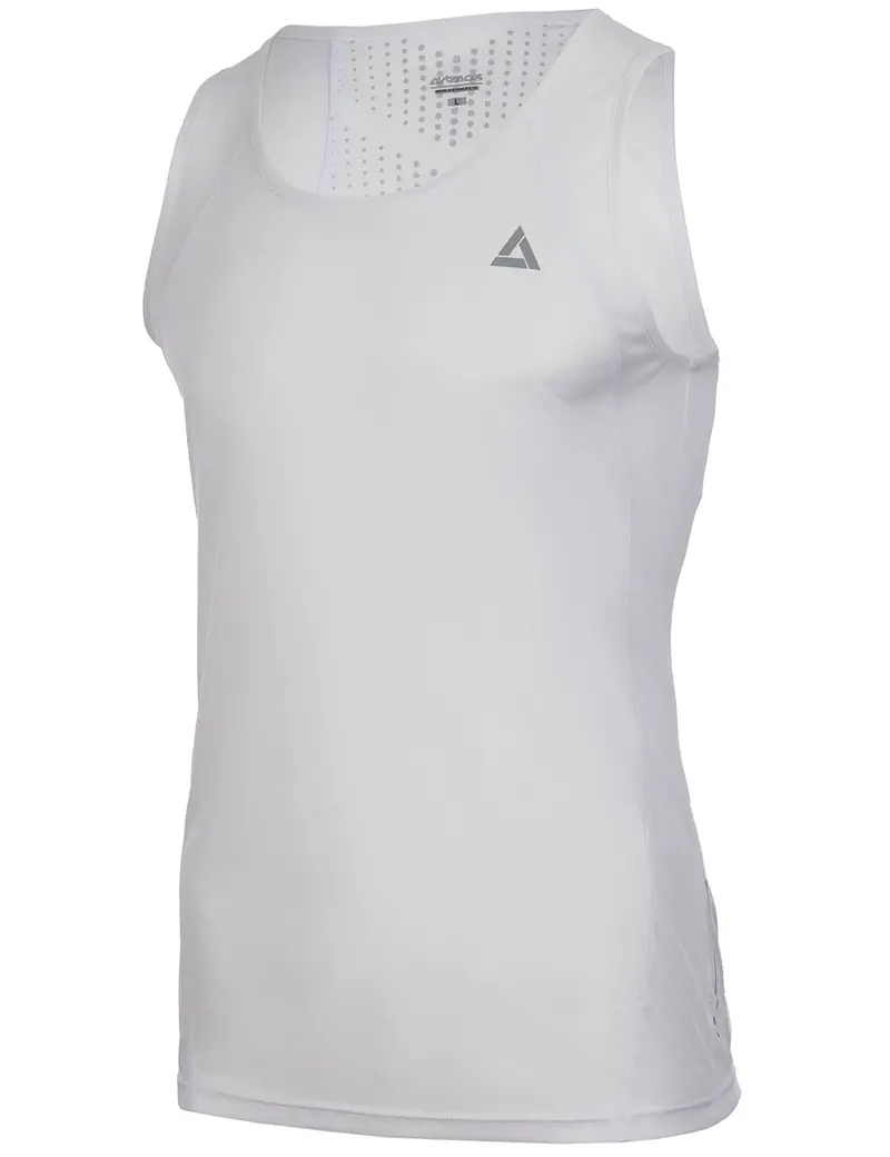 Laufshirt Ärmellos Tank-Top Comfort Line Weiss Setprodukt 1