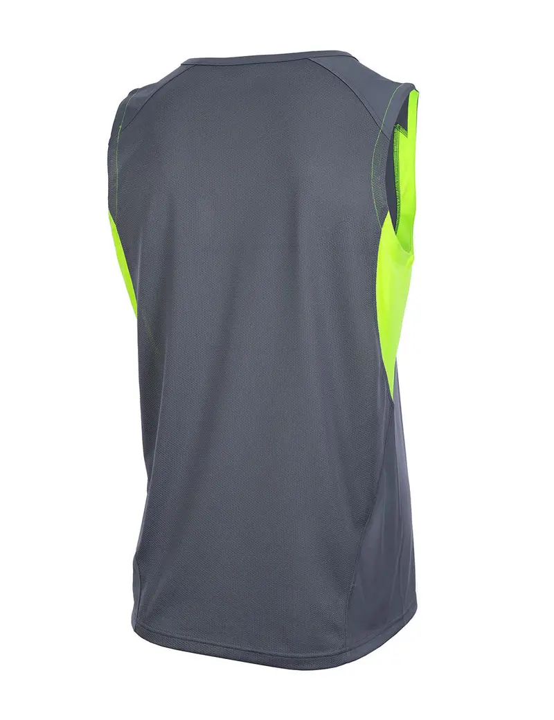 Laufshirt Ärmellos Tank-Top Pro Line Grau-Neon Setprodukt 2