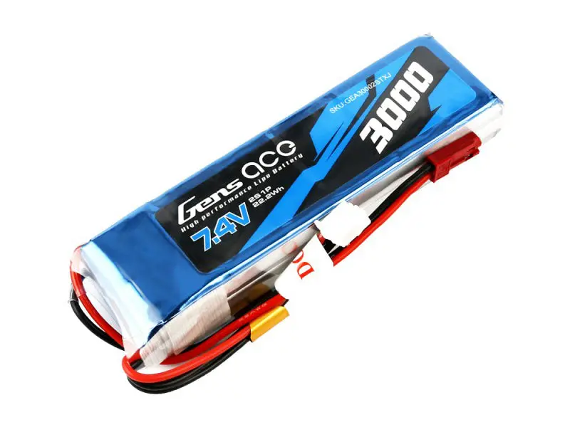 Li-Po 2S 7.4V 3000Mah Tx With Bec 1
