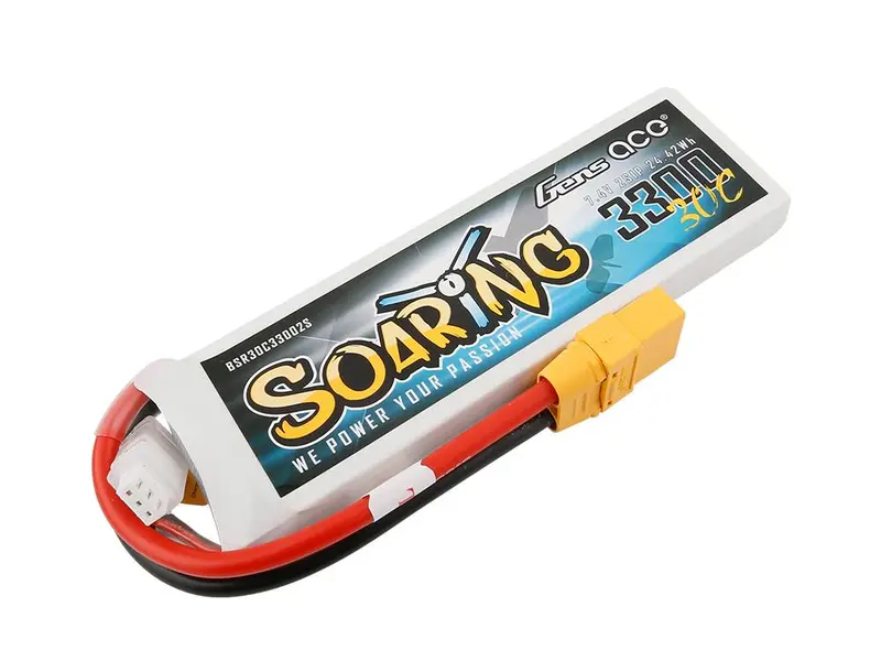 Li-Po 2S 7.4V 3300Mah 30C Soaring With Xt90 1