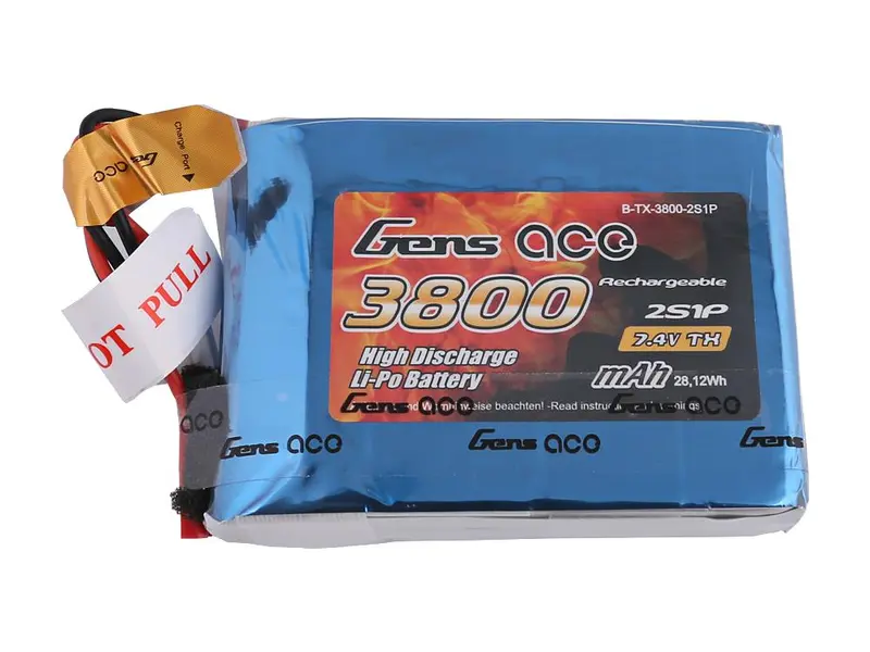 Li-Po 2S 7.4V 3800Mah Tx With Bec 1