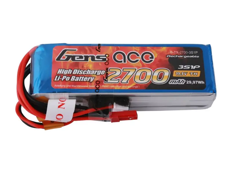 Li-Po 3S 11.1V 2700Mah Tx With Bec 1