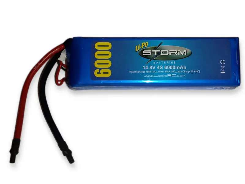Li-Po 4S 14.8V 25C 6000Mah 1
