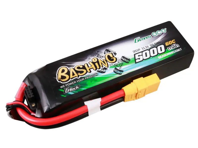 Li-Po Car G-Tech 3S 11.1V 5000Mah 60C Bashing With Xt90 1