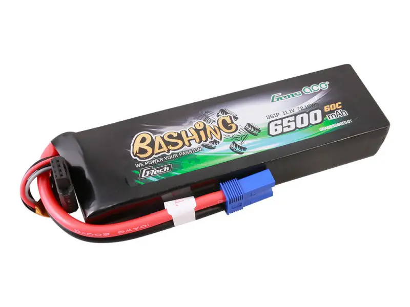 Li-Po Car G-Tech 3S 11.1V 6500Mah 60C Bashing With Ec5 1