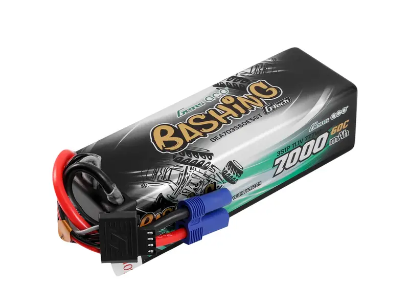 Li-Po Car G-Tech 3S 11.1V 7000Mah 60C Bashing With Ec5 1