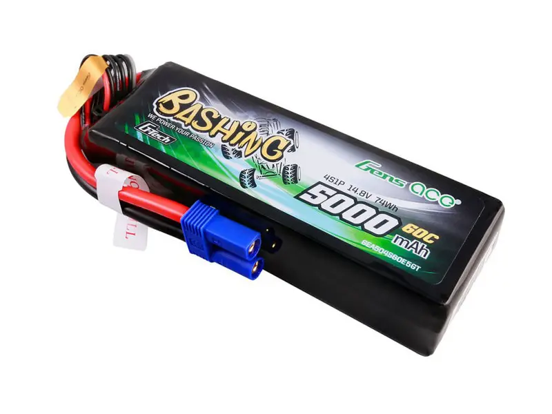Li-Po Car G-Tech 4S 14.8V 5000Mah 60C Bashing With Ec5 1