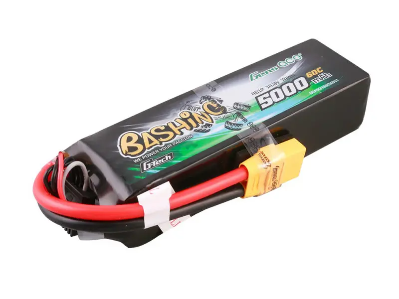 Li-Po Car G-Tech 4S 14.8V 5000Mah 60C Bashing With Xt90 1