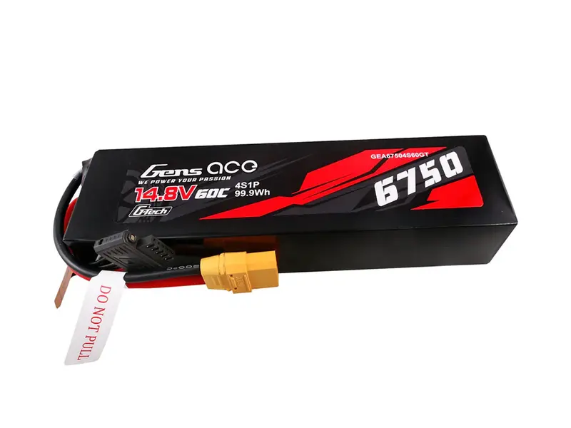 Li-Po Car G-Tech 4S 14.8V 6750Mah 60C With Xt90 1