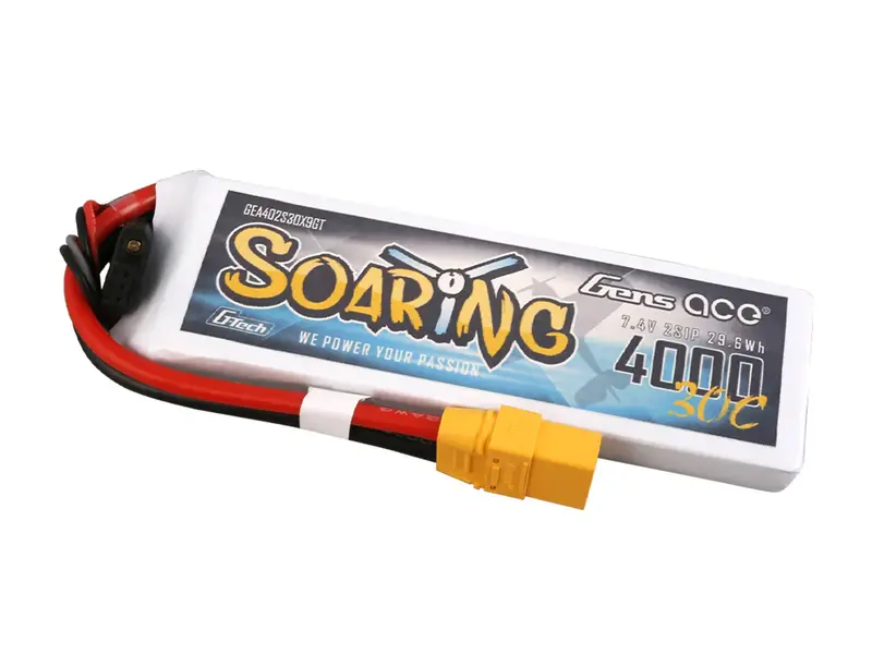 Li-Po G-Tech 2S 7.4V 4000Mah 30C With Xt90 1
