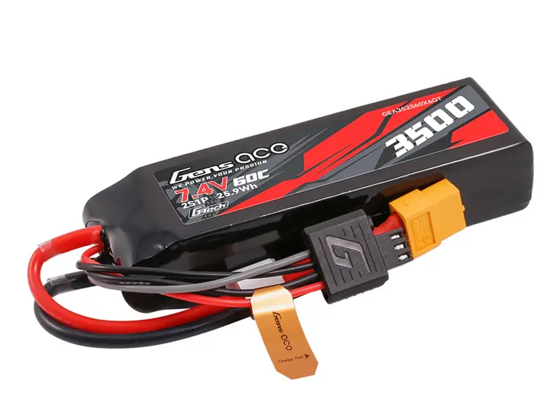 Li-Po G-Tech 2S Car 7.4V 3500Mah 60C With Xt60 (Mini Maxx) 1