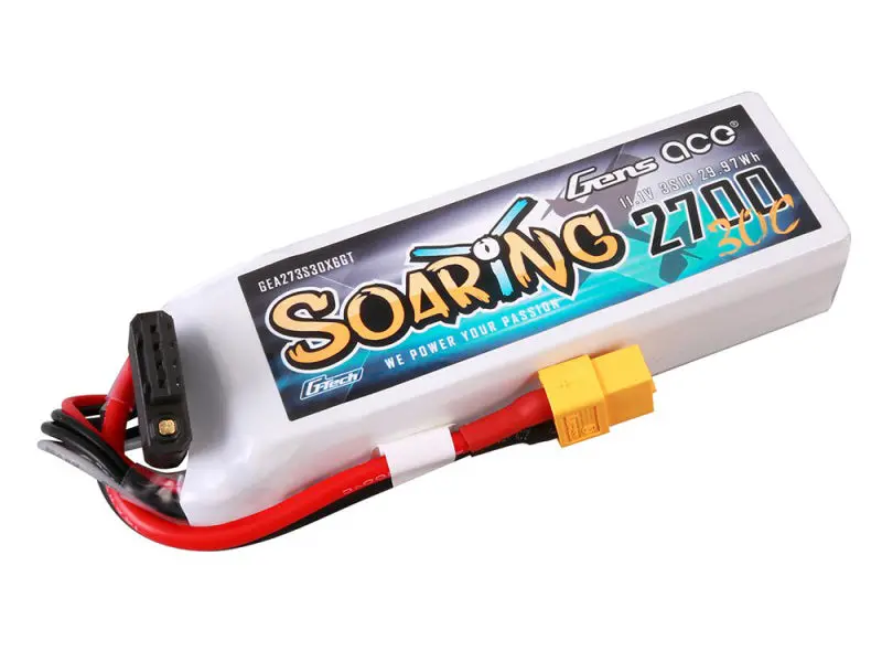 Li-Po G-Tech 3S 11.1V 2700Mah 30C Soaring With Xt60 1