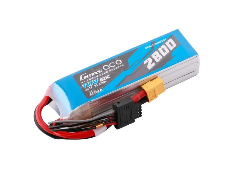 Li-Po G-Tech 3S 11.1V 2800Mah 60C With Xt60 1