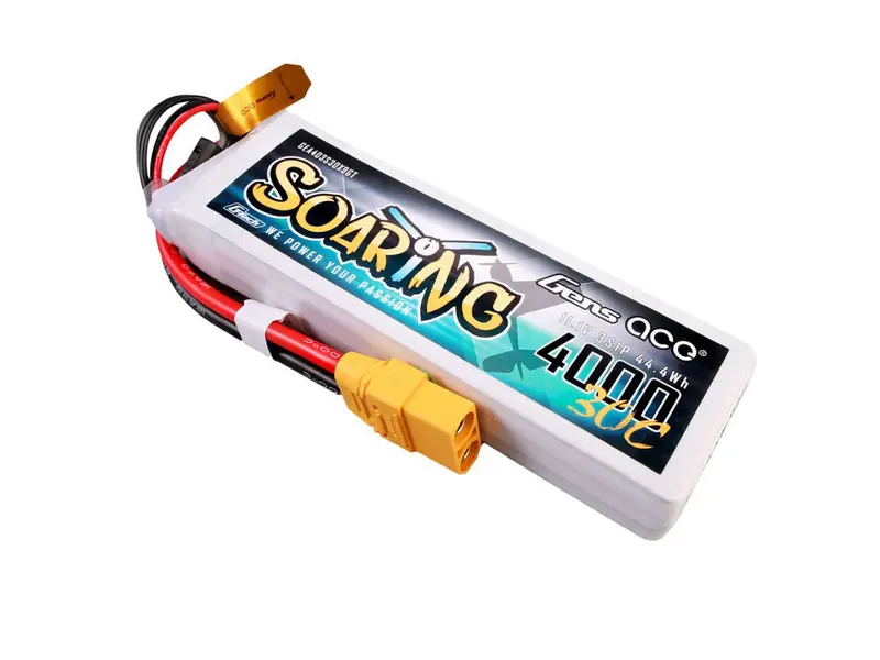 Li-Po G-Tech 3S 11.1V 4000Mah 30C Soaring With Xt90 1