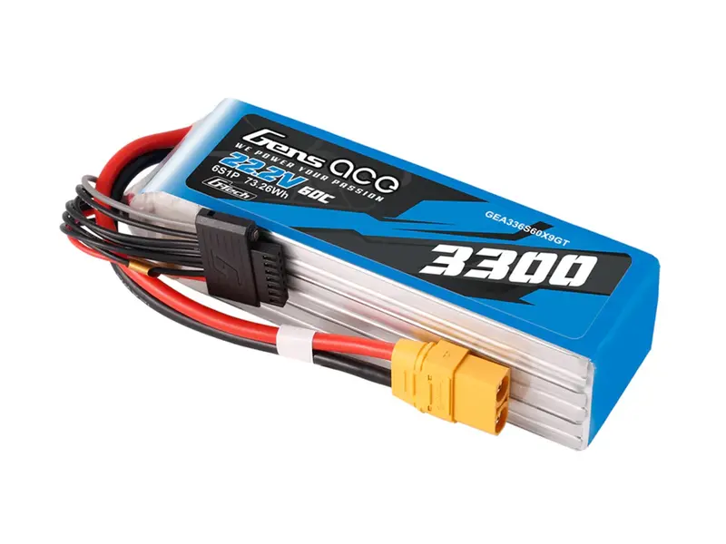 Li-Po G-Tech 6S 22.2V 3300Mah 60C With Xt90 1